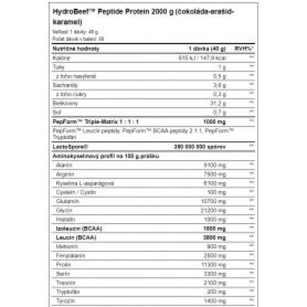 Amix - Hydro Beef 2000 g AMIX